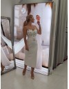 Rochie de mireasa / cununie civila- Unicat 2322